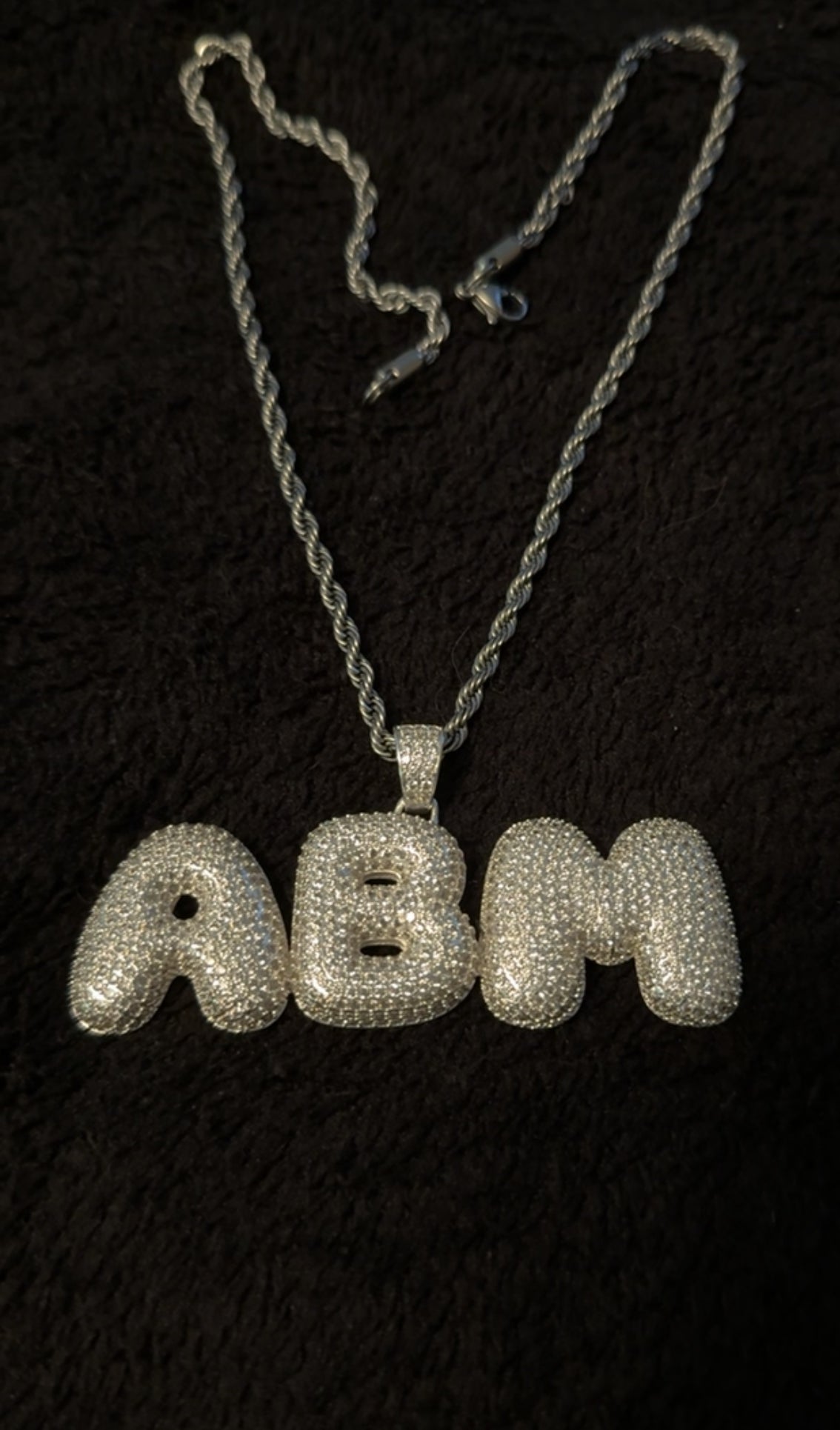 Iced out necklace