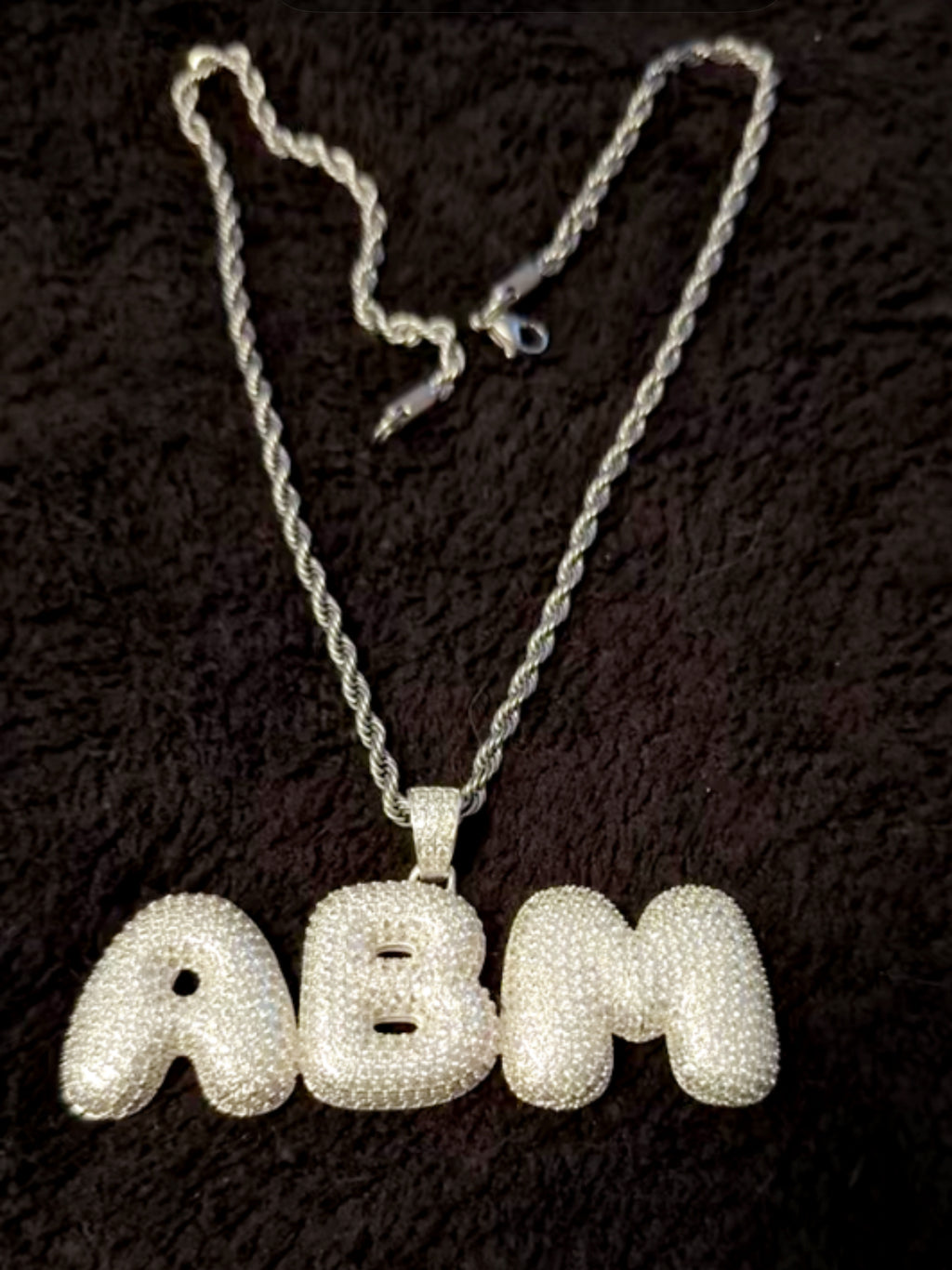 Iced out necklace