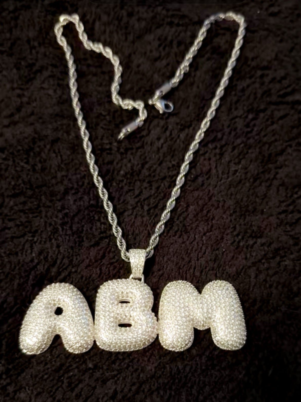 Iced out necklace