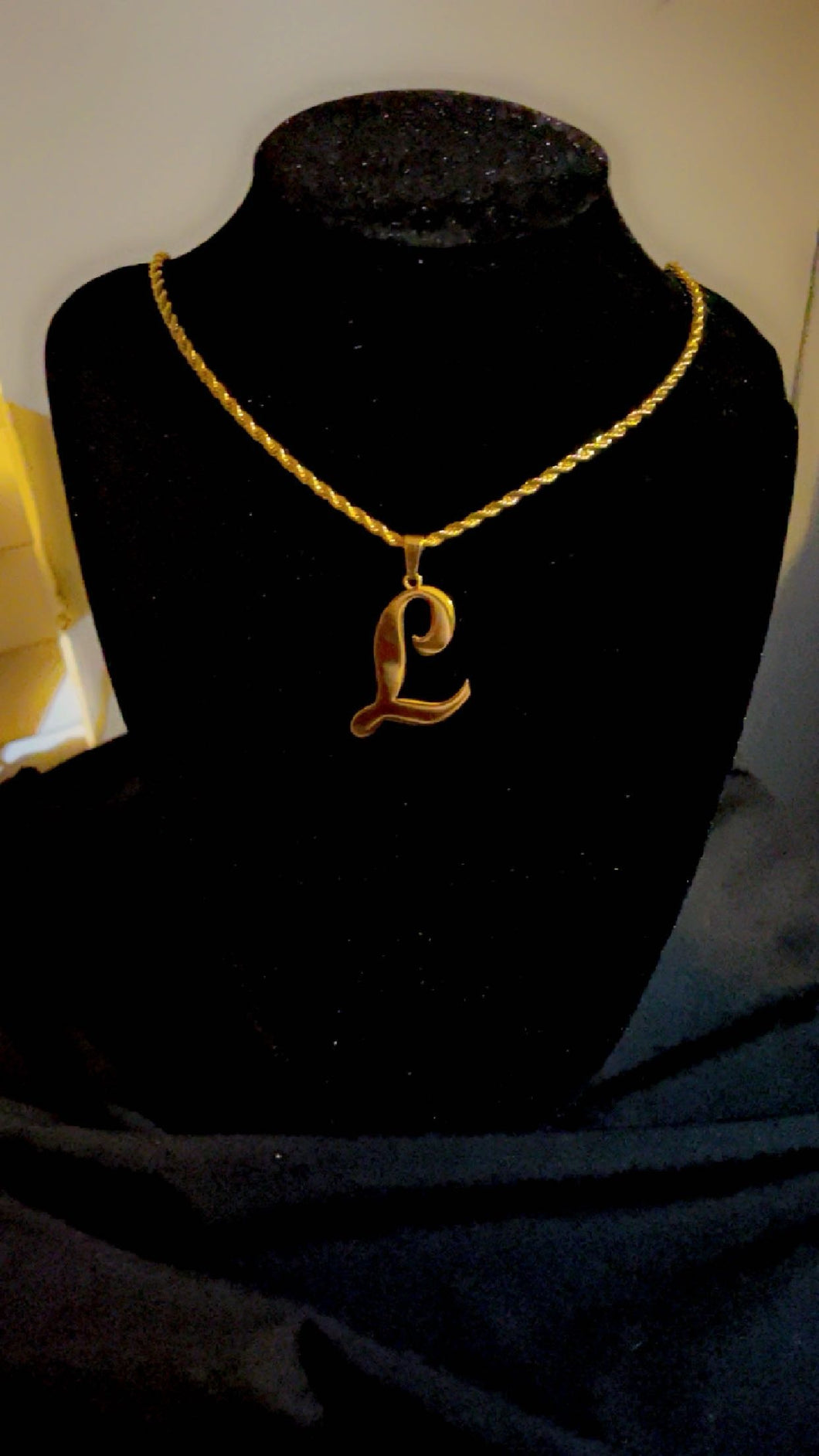 A-Z initial necklace