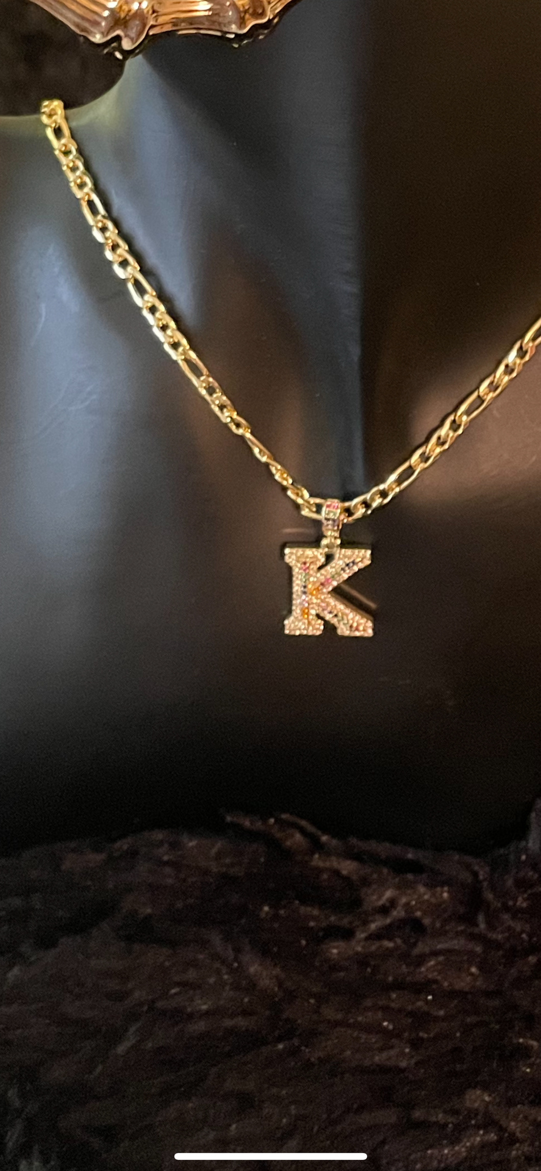 Initial Cuban Link Necklace