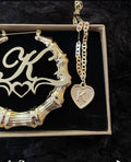 Bamboo and Ankle Bracelet