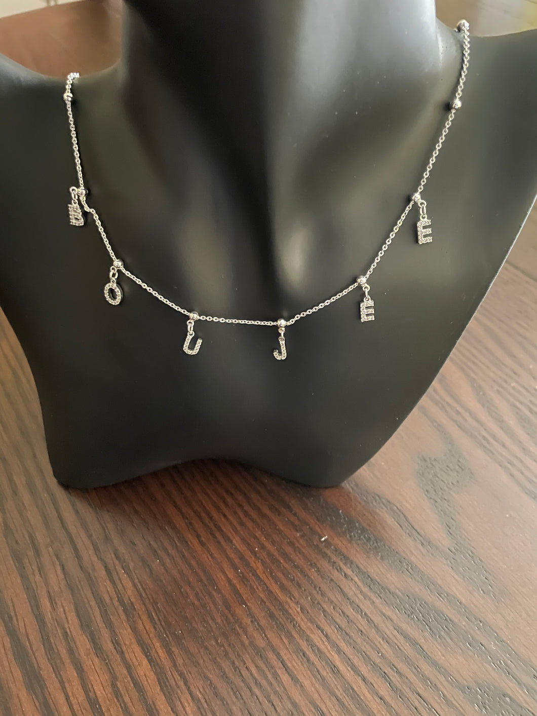 Silver Choker Necklace