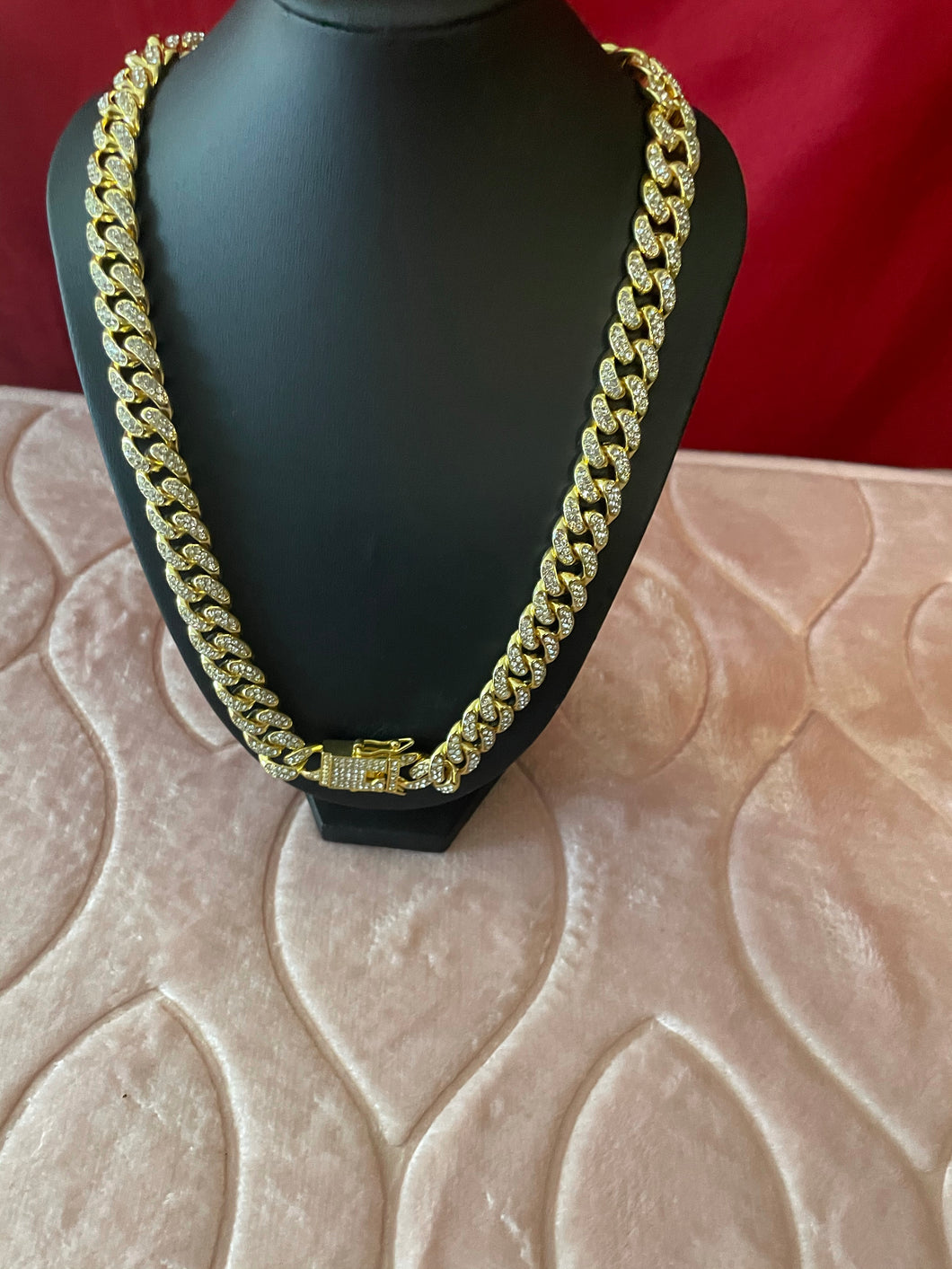 Gold Iced Cuban necklaces